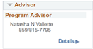 advisor example